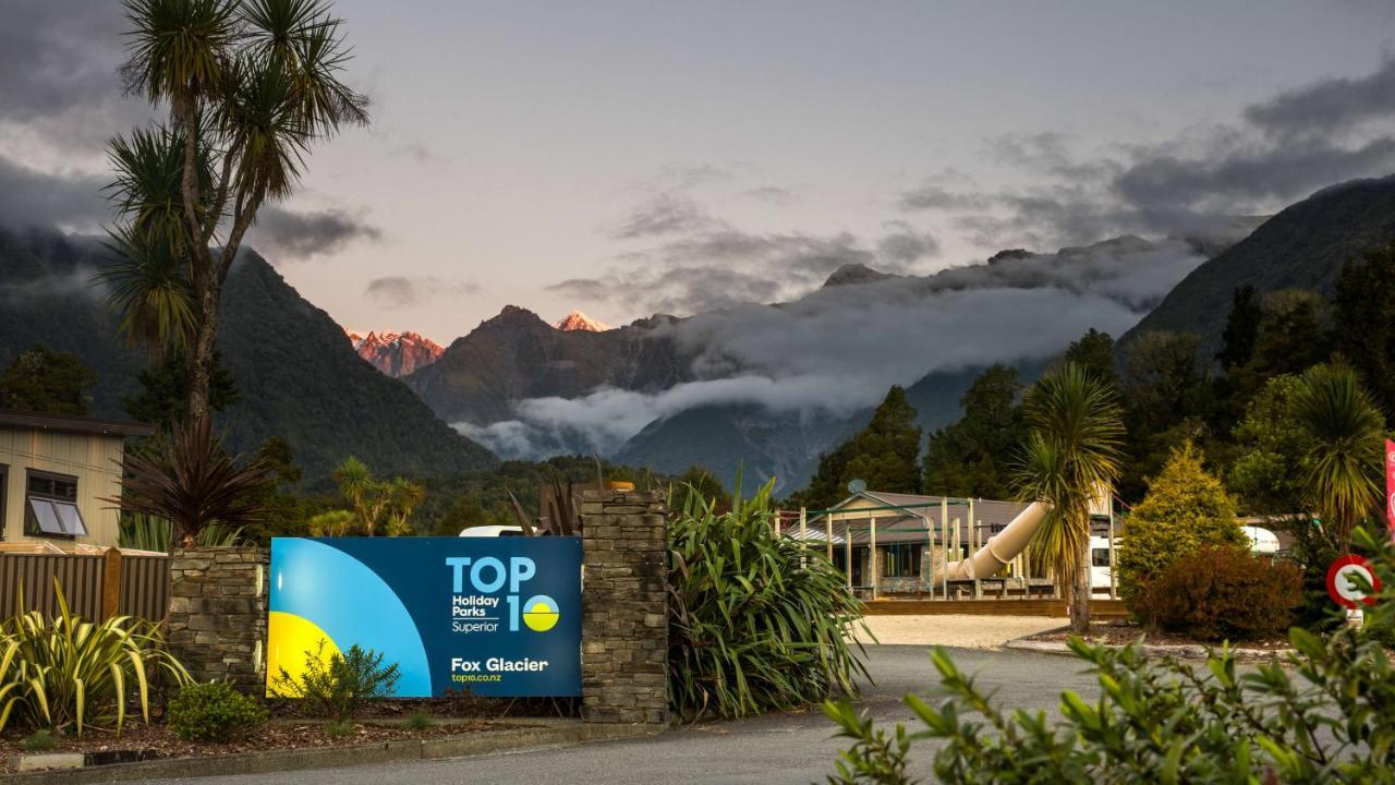 Fox Glacier Top 10 Holiday Park & Motels Eksteriør bilde